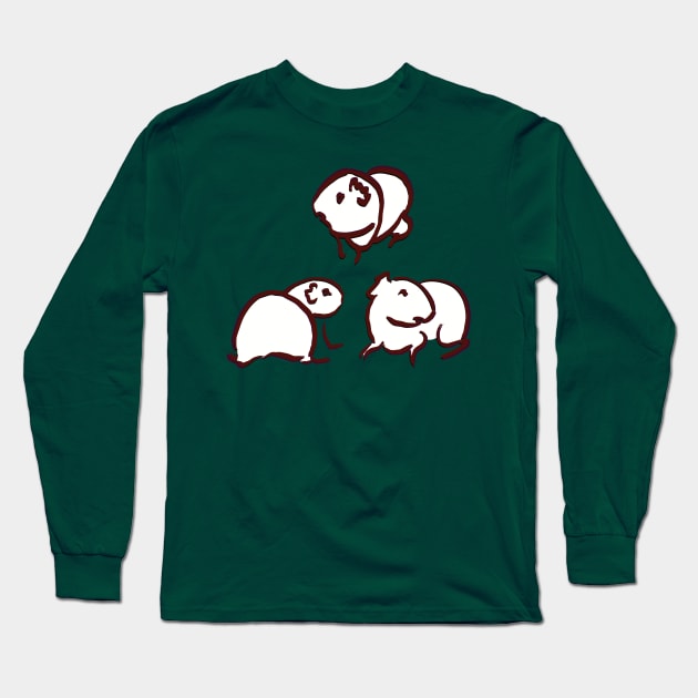 Three piggies Long Sleeve T-Shirt by Eirenic